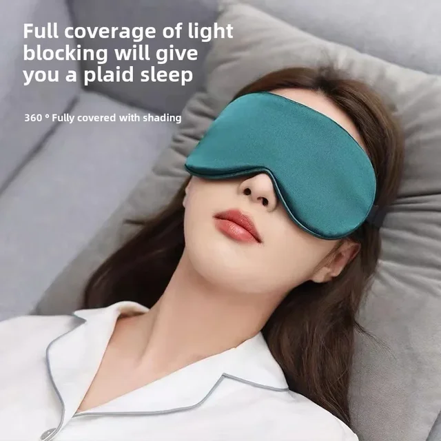 Silk Electric Heating Eye Mask with Moxibustion Warm Compress Constant Temperature Control Adjustable Timer Relaxation and Care 3