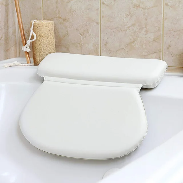หมอนรองอาบน้ำ PVC, พนักพิงอ่างอาบน้ำ, พนักพิงศีรษะในห้องน้ำ, ถ้วยดูด, พนักพิงศีรษะในอ่างอาบน้ำ, หมอนรองอาบน้ำ 1