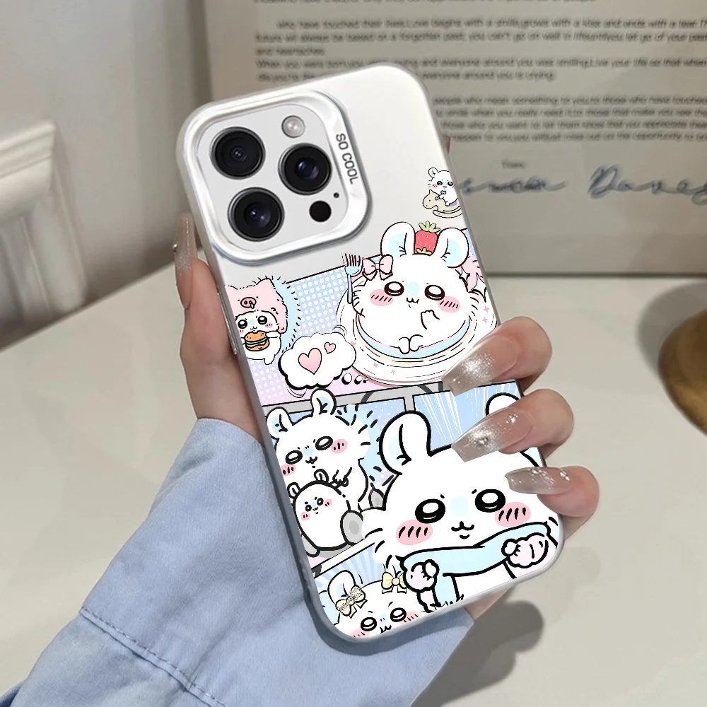 Charming Cartoon Cute ChiikawaS Matte Phone Case