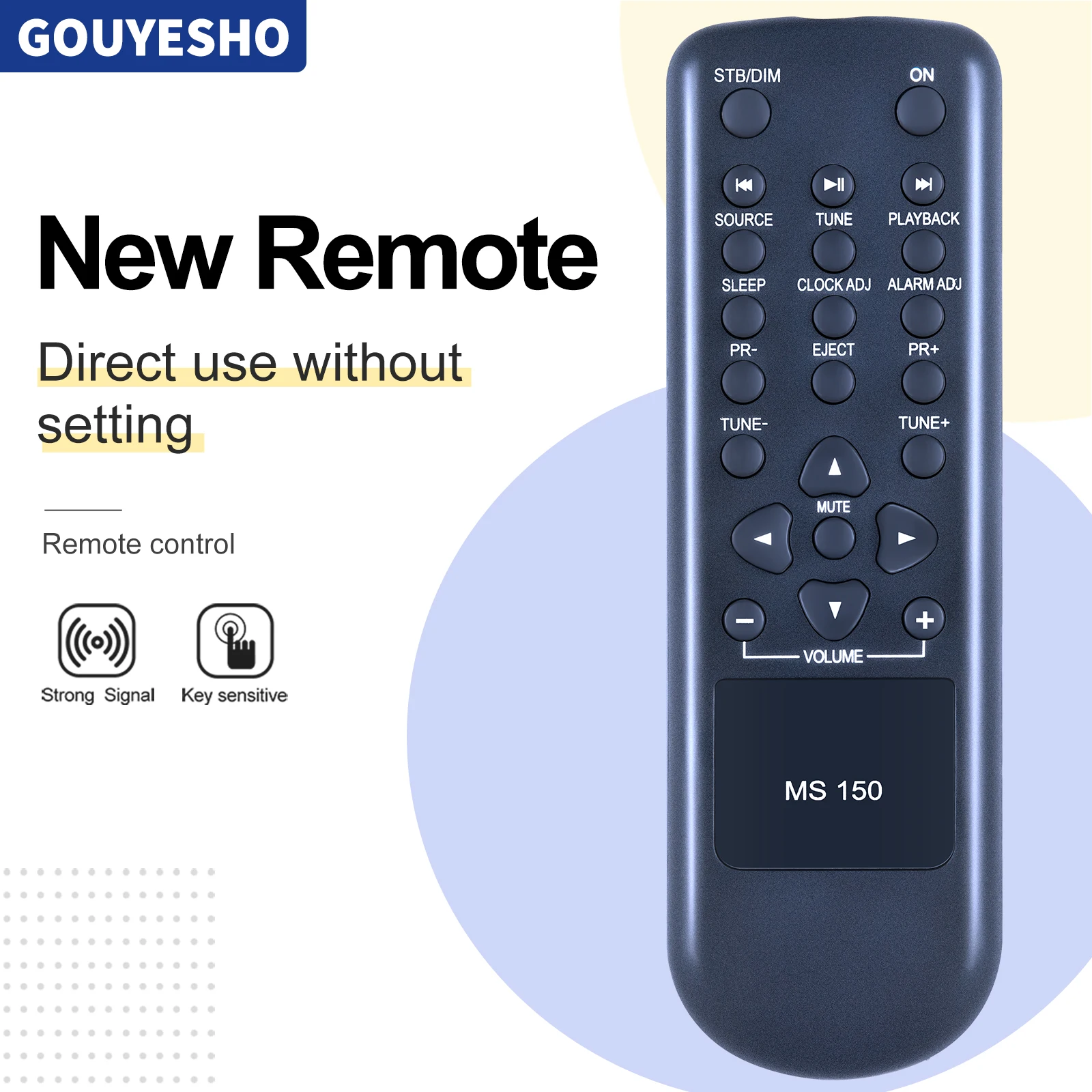 

New Remote Control for Harman Kardon MS 150 MS150 MX150 MX 150 Music System