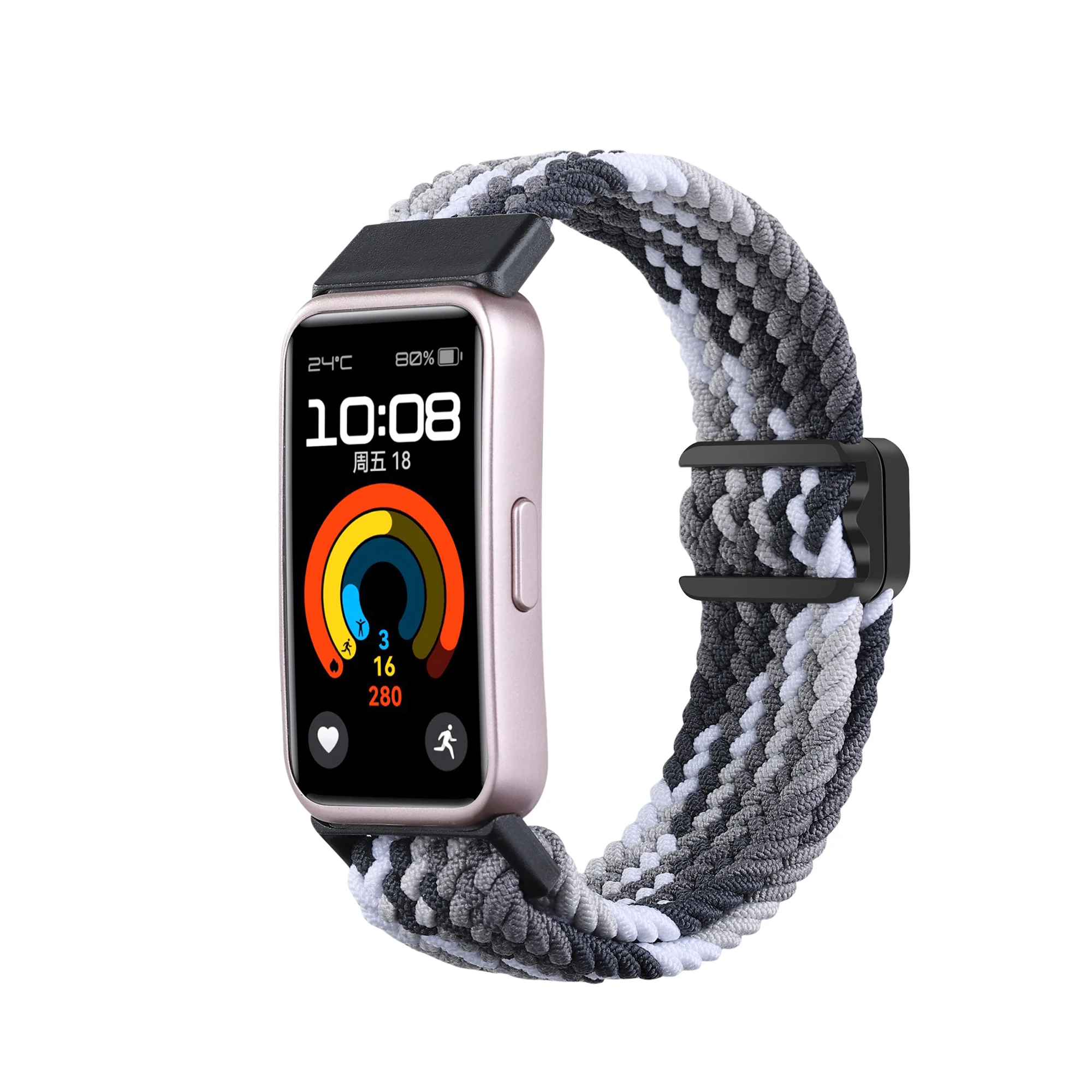 Enhanced Elastic Magnetic Nylon Braided Bracelet Wristband