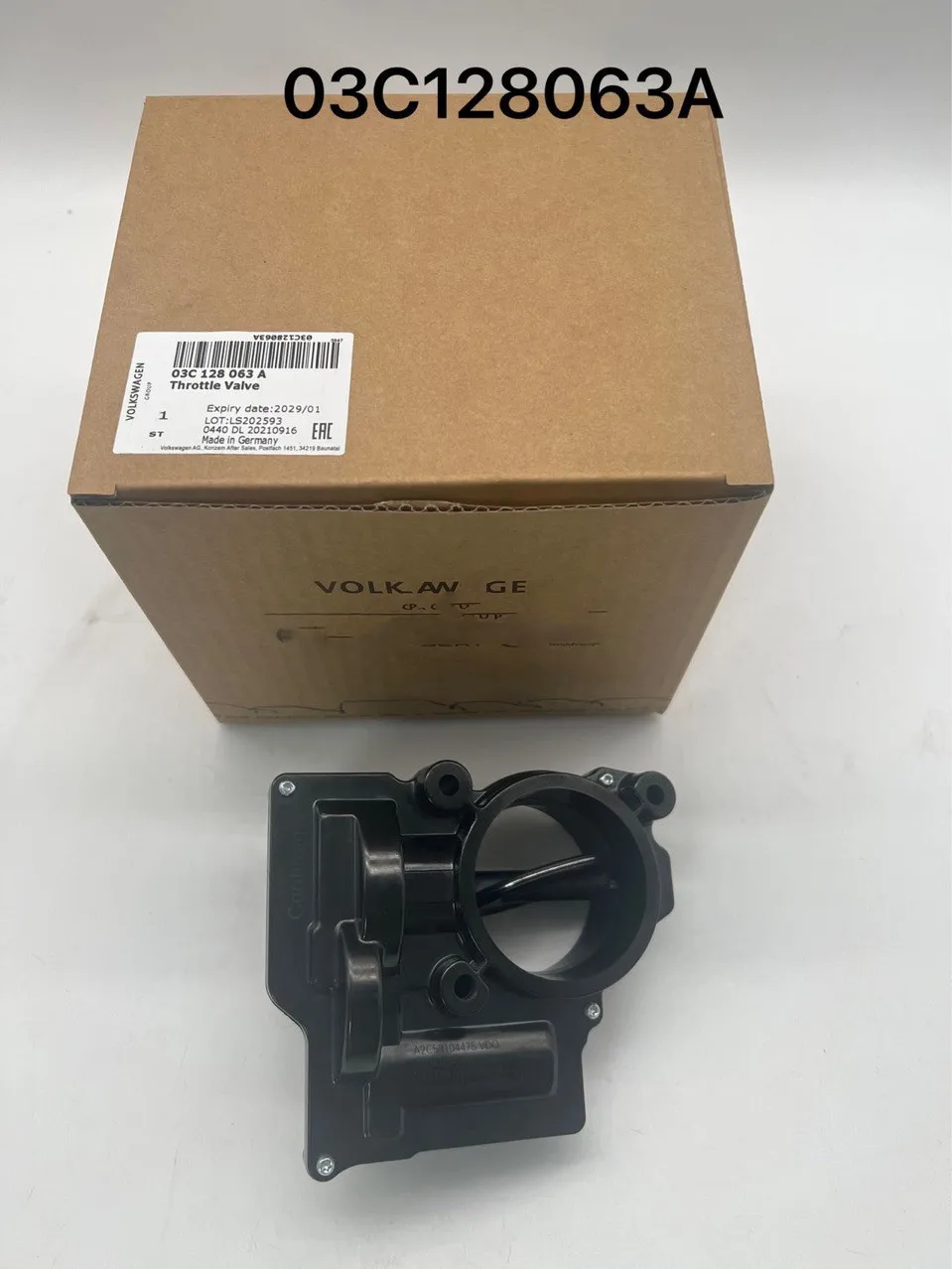 

Клапан управления дроссельной заслонкой A2C59511700 03C128063A 03C128063B для VW Golf Seat Skoda Passat Tiguan Scirocco Audi 1,4 T