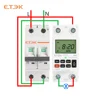 ETEK  220V Din Rail Weekly Days Hour Programmable Intelligent relay 40A 2p with Battery 7 Days Countdown Timer EKTS316 6