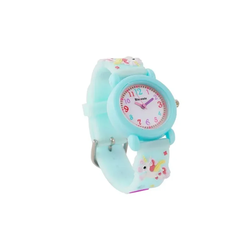 2024 Cartoon Unicorn Children's Watches New Cute Girl Electronic Watch Student Quartz Watch Award Gift Watch for Kids Relojes 3