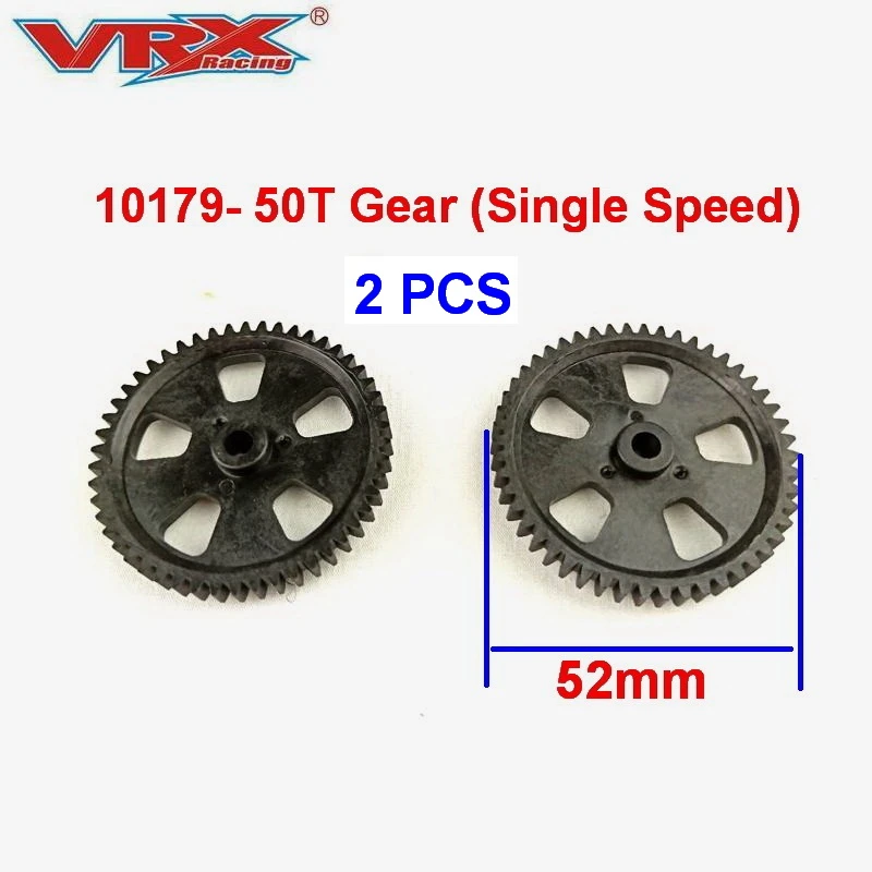 10179 Gear 50t(single Speed) 2pcs For Vrx Racing 1/10 Scale 4wd Nitro