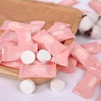 20/60pcs/lot Mini Compressed Towel Disposable Capsules Towel Magic Face Care Tablet Outdoor Travel Cloth Wipes Paper Tissue Mask 2