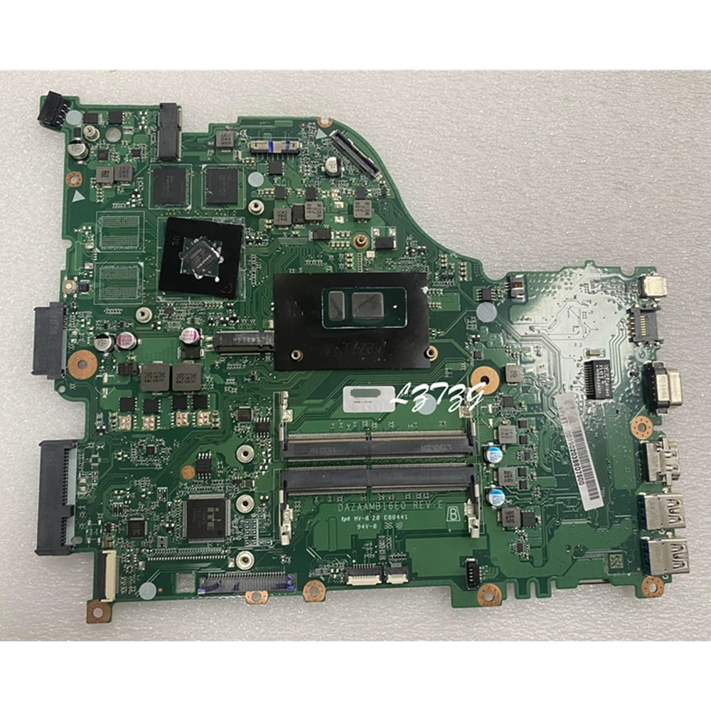 

DAZAAMB16E0 для Acer E5-575 P259-MG материнская плата для ноутбука I5-7200U/I7-7500U 2G GT940M NBVET11008 NBVET11009