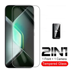 Premium Tempered Glass Screen Protector with Lens Protection for Infinix GT30 Pro (2IN1 1 Glass 1 Lens)