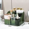 Plastic Makeup Bathroom Storage Box Cosmetic Bucket Desktop Make Up Jewelry Storage Case Sundries Table Container Organizer 3