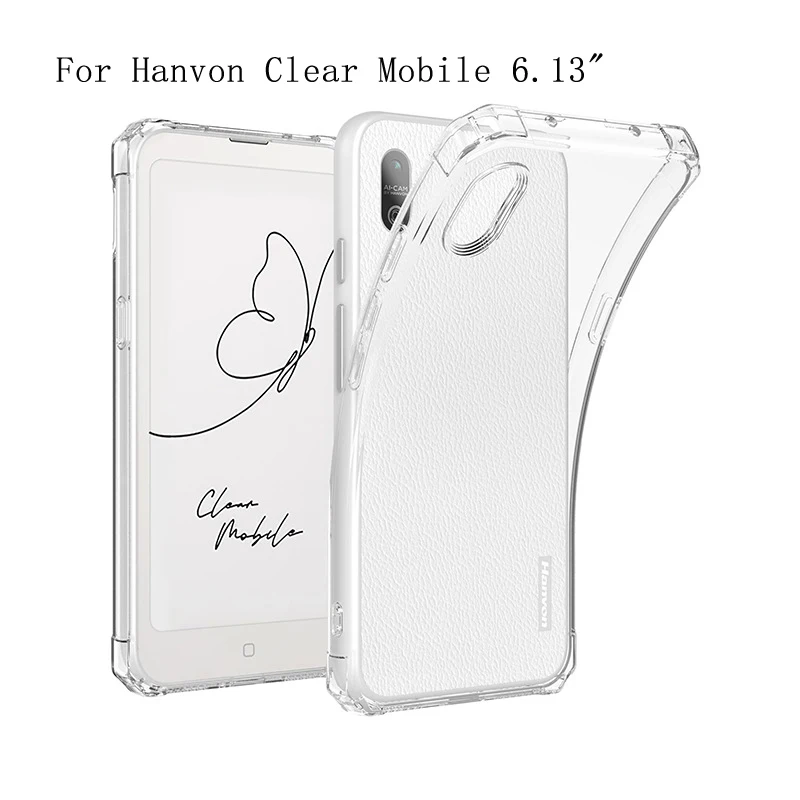 Shockproof TPU Clear Protective Skin Case - Soft and Durable Cover