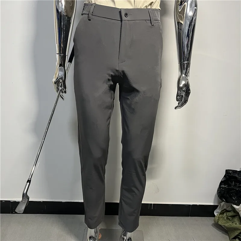 Golf Pant Men's Spring Autumn High-quality Polyamide Fabric Elasticity Golf Casual Sweatpants Clothing Man Trousers 골프웨어 남성