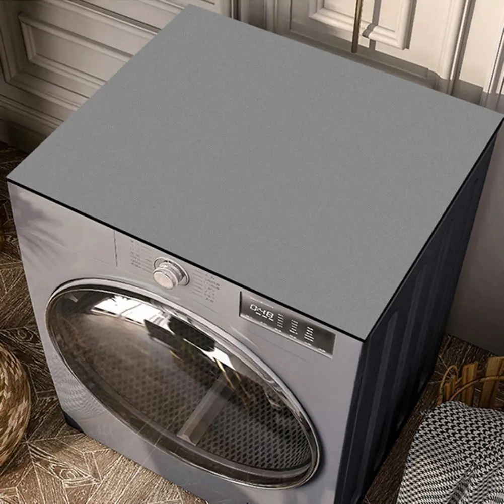 Washing Machine Moisture-absorbing Mat Washing Machine Mat Anti-slip Base Washing Machine Top Cover Spill-proof Fridge Microwave