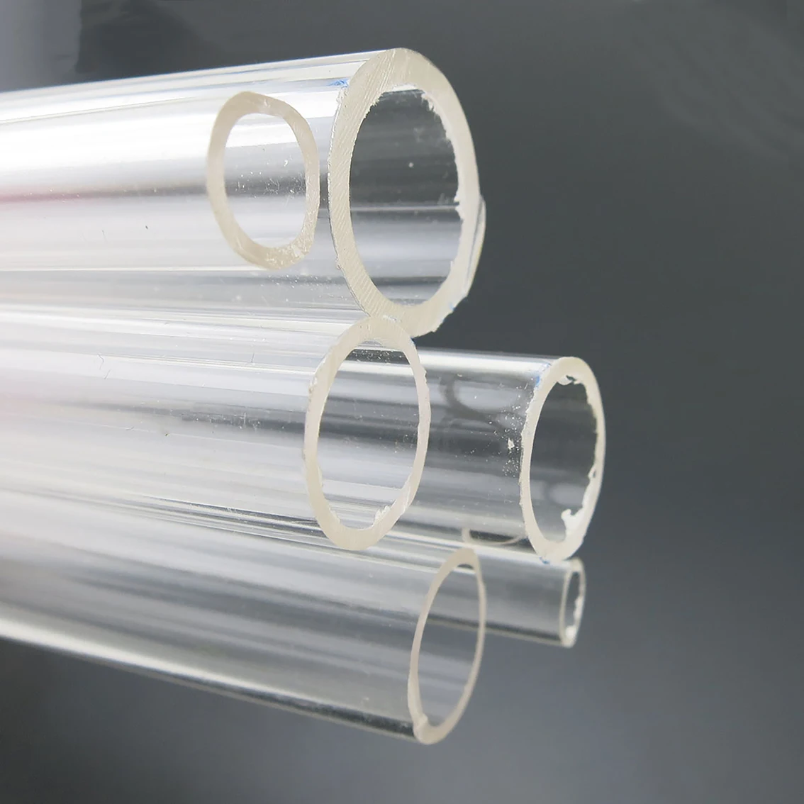 1Pcs Clear Hollow Round Tube OD 8-20mm Plastic Tube High Transparent DIY Handmade Model Accessories 250mm Length plastic tube