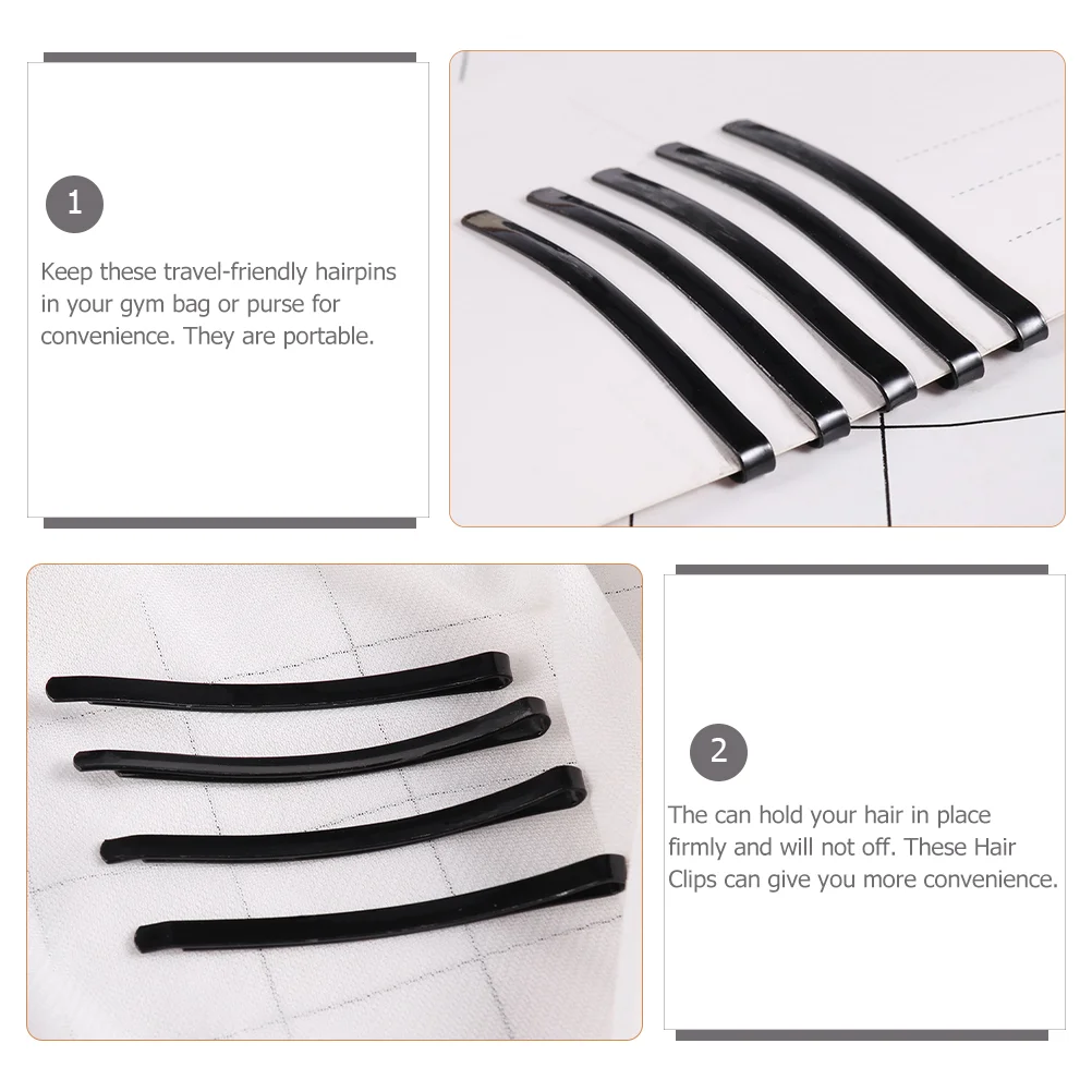 

50pcs Small DIY Metal Hair Clips Barrettes Hair Bobby Pin Accessories for Women Girls Kids