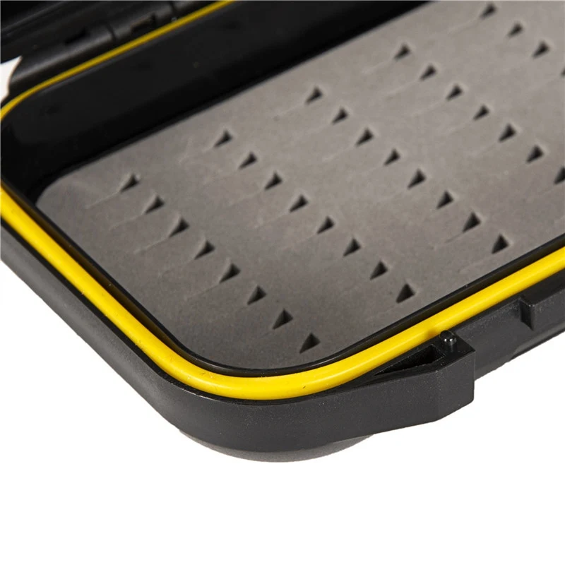 Description Picture 4 of itemWaterproof Fly Fishing Lure Bait Trout Flies Storage Box Case Container Double Sided Fish Lure Bait Line Hooks Holder Tackle Box