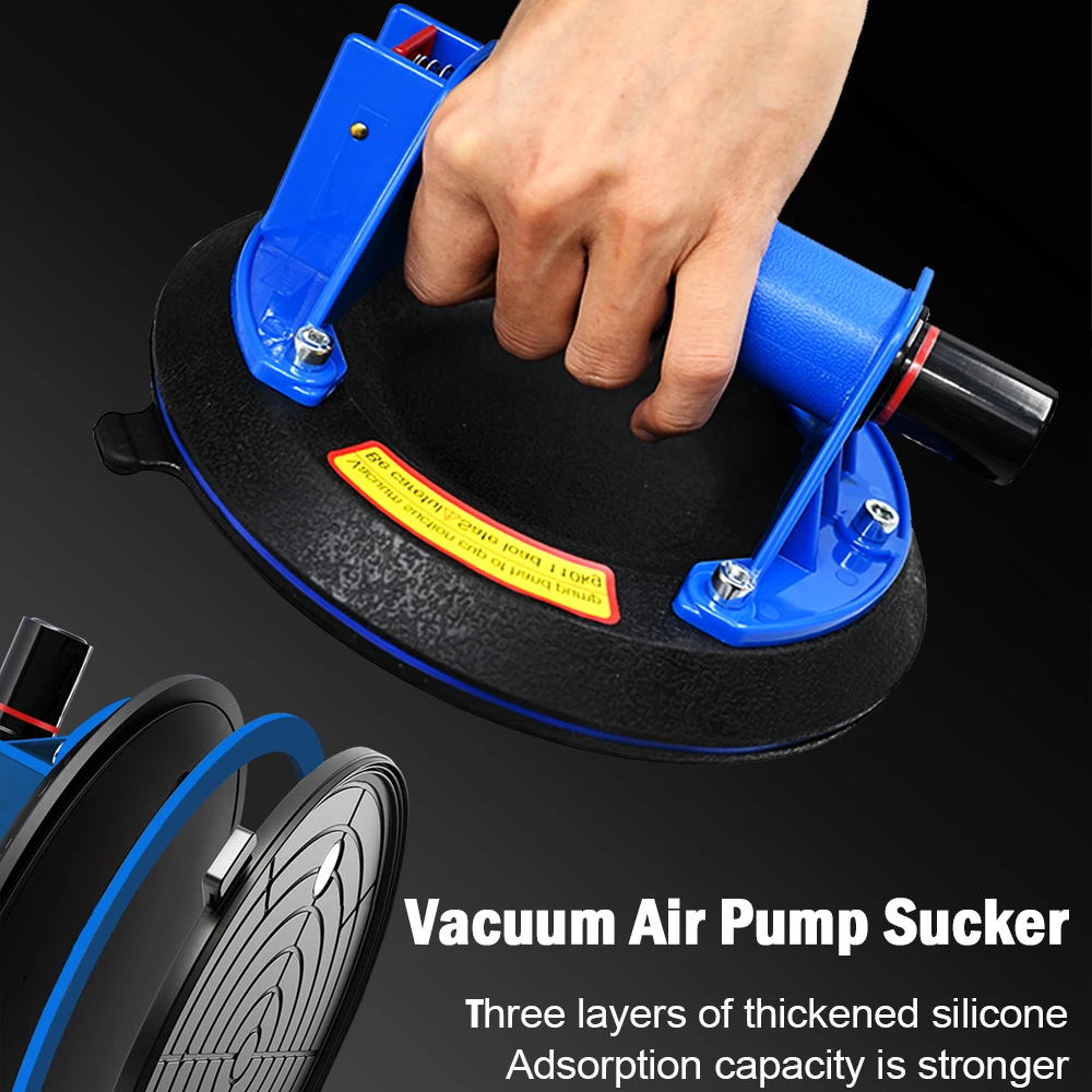 8-inch Vacuum Suction Cup Series Handle Granite & Glass Lifting Window Replacement Suction cup Tile Handling Tools