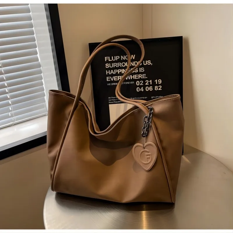 CGCBAG Vintage Lage Capacity Tote Bag Women Casual Simple Female Shoulder Bag High Quality PU Leather Luxury Designe Handbags