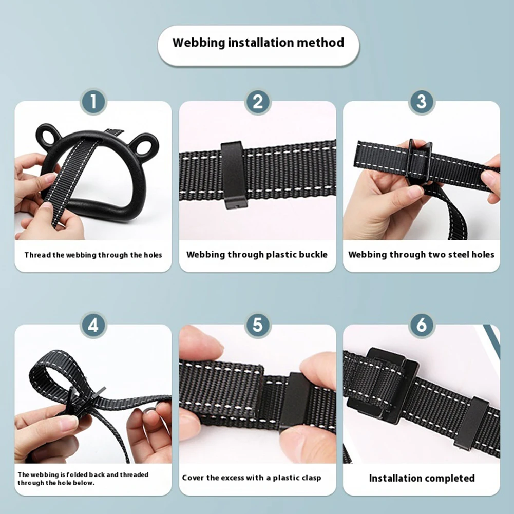 Gymnastics Rings with Adjustable Straps Gym Ring Buckles Multi-Function Strength Training Equipment for Physical Training: 3 - 5 Days Free Delivery Only UK