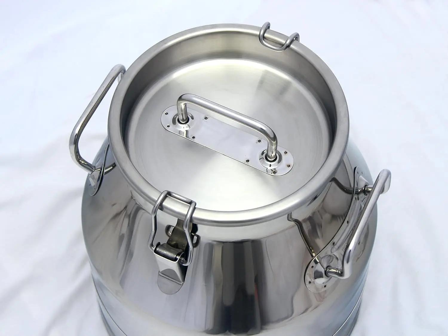 Stainless Steel Milk Transport Cans with Strong