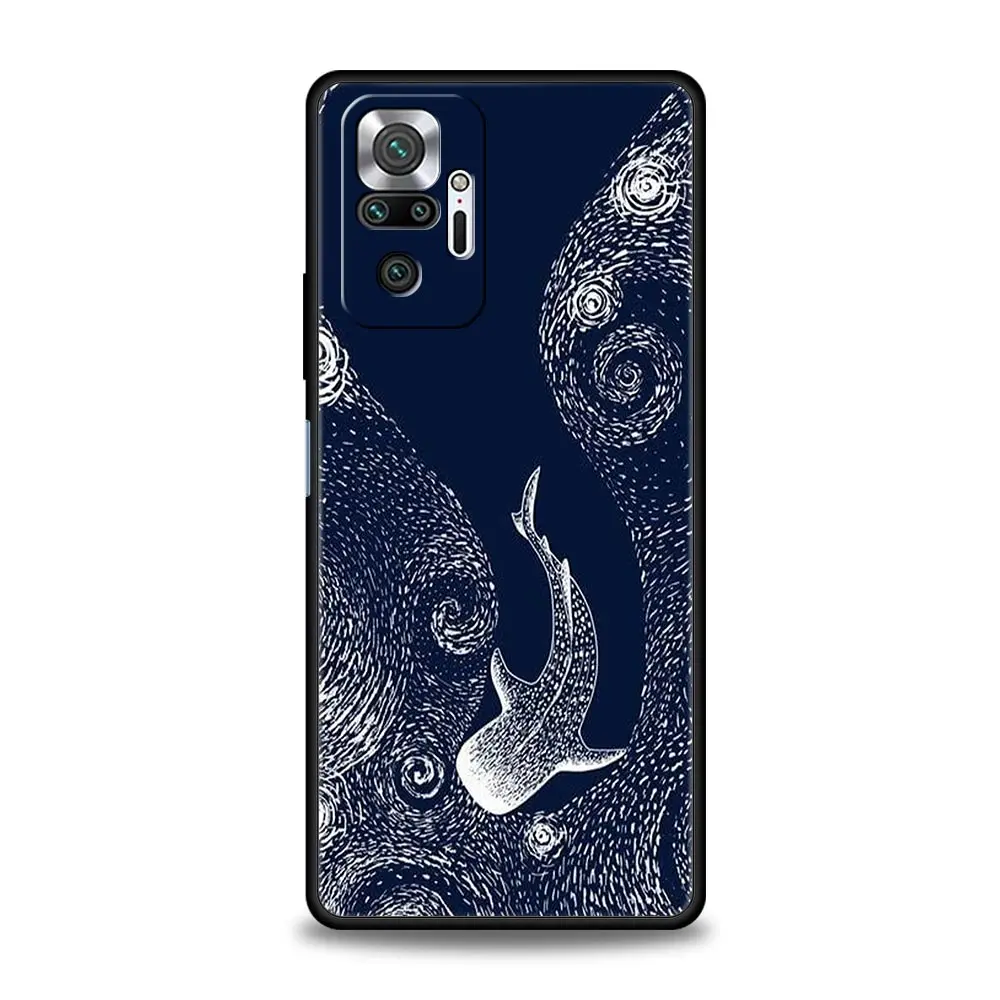 Killer Whale Orca Design Soft TPU Phone Case