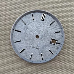 33.5mm GS Mechanical Watch DIY Dial - Premium Modification Accessory (Grey)