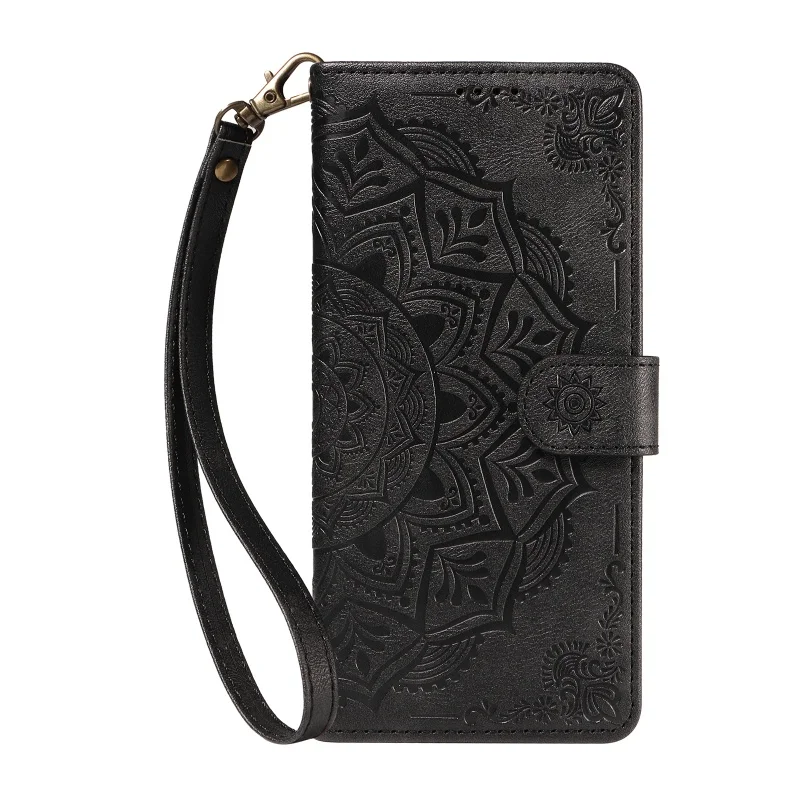 Premium PU Leather Flip Wallet Cover - Luxury Holder Case