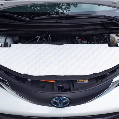 For Toyota Sienna XL40 2021 2025 2024 Car Heat Sound Insulation Cotton Front Hood Engine Firewall Mat Pad Cover Noise Deadene ﻿ - Image 3
