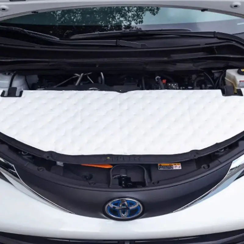 For Toyota Sienna XL40 2021 2025 2024 Car Heat Sound Insulation Cotton Front Hood Engine Firewall Mat Pad Cover Noise Deadene ﻿ - Image 3