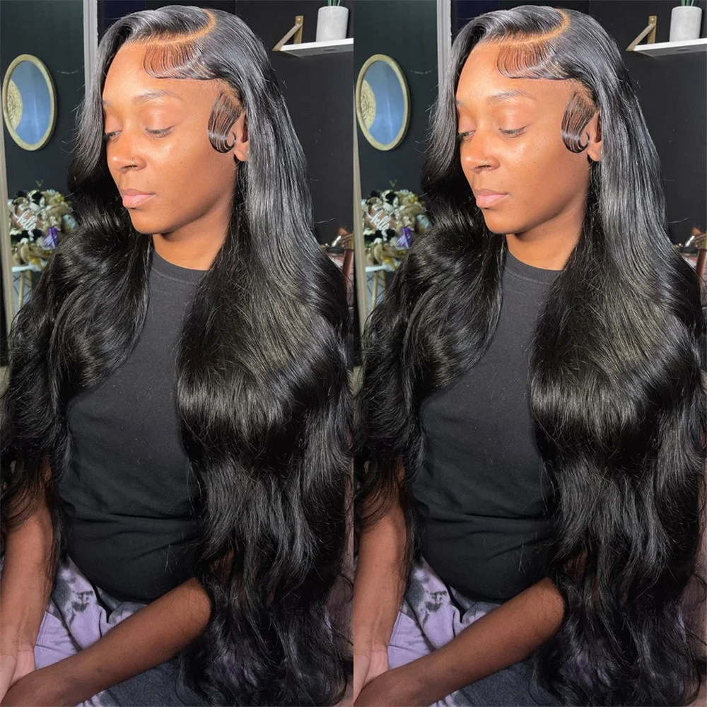 

Brazilian Transparent 13x6 Lace Frontal Human Hair Wigs 13x4 Body Wave Lace Front Wig For Women PrePlucked Glueless Wig