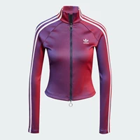 Adidas véritable Superstar nouvelle veste de mode à col montant zippé pour femme JW9744 1