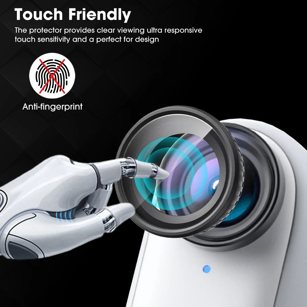 Description Picture 4 of itemUpgrade Camera Lens Protectors for Insta360 GO 3S Tempered Glass Camera Films Lens Guard Action Video Cameras Accessories