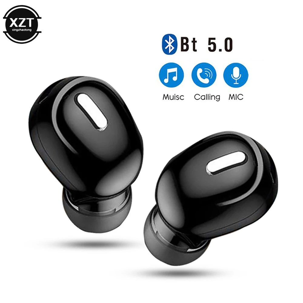 

Мини-наушники X9 с поддержкой Bluetooth 5,0 и микрофоном