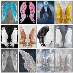 Full Square Round Drill 5D Diy Diamond Embroidery Big Wings Mosaic Picture of Rhinestones Diamond Painting Needlework Home Decor