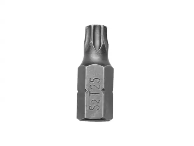 Yato Torx-Bitset S.T25–T55 – 7-teilig, Für Torx-Schrauben
