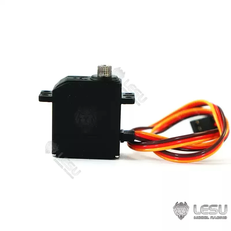 LESU Modell Digitaler Lenkgetriebeservo 12G/3,3KG Drehmoment LESU Modell Titan-Metallgetriebe 12g Digitaler Lenkgetriebeservo RC-Zubehör