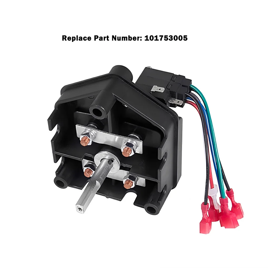 Golf Cart Heavy Duty Forward Reverse Switch 48V with Shift Handle 101753005 For Club Car Powerdrive 48V Electric 1996-Up