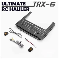 Cchand Metallic Roof Rack w/ spotlights for TRX-6 Ultimate RC Hauler Trailer 1/10 scale RC Car 1