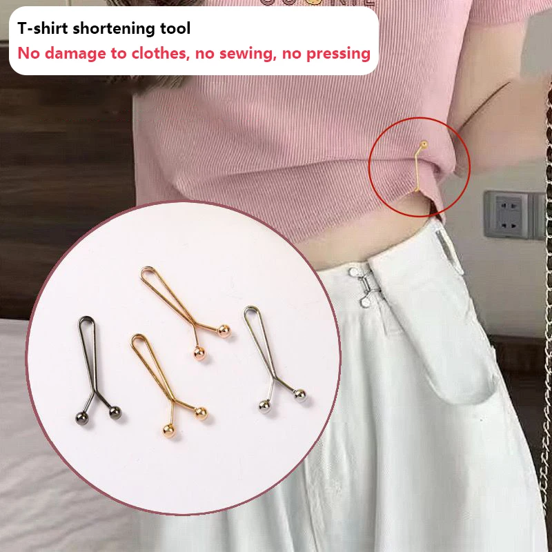 Detachable buckle clips 4PCS for jeans skirts pants waist sleeve tightening
