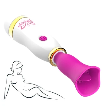 Prostate Massager Tongue Licking Adult Sex Toy Vibrators For Women Couples Masturbators Clit Sucker Clitoris Stimulator Sex Shop 1