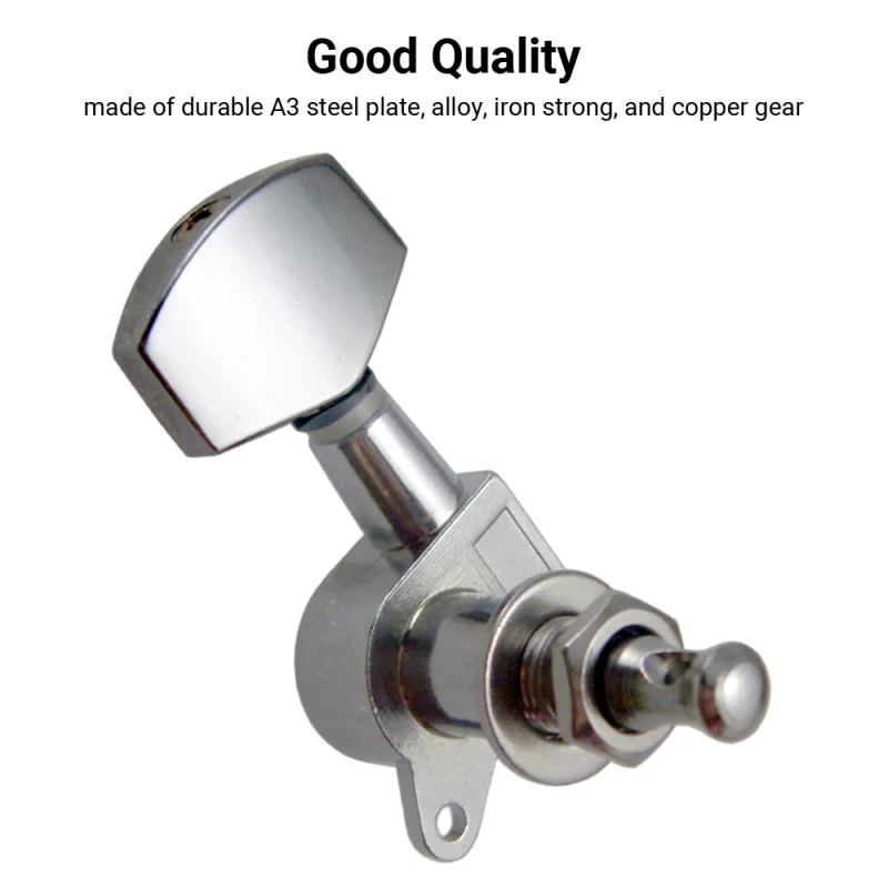 6-Piece Locking Guitar Tuning Pegs Set