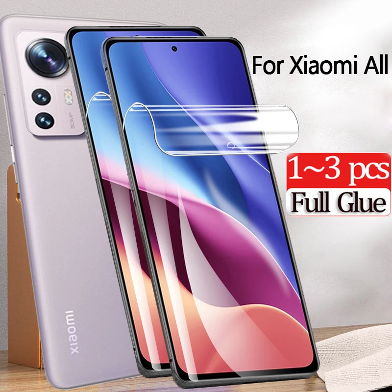 xiaomi 13 pro, xiaomi 12t 11t 12s 11 12 t pro película hidrogel xiomi