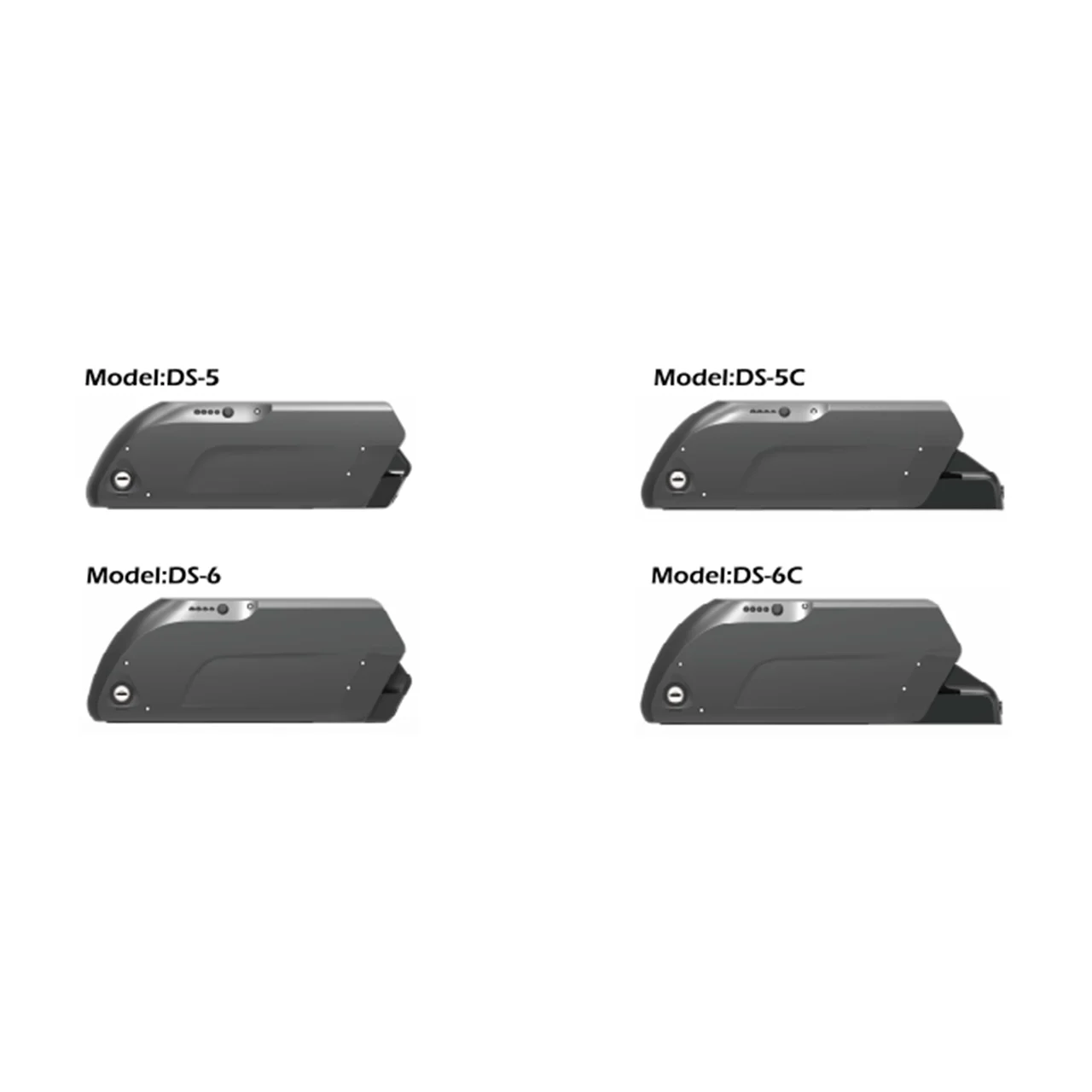 Batteria Ricaricabile Agli Ioni Di Litio Tiger Shark 48V Pacco Batteria Ncm Per Ebike