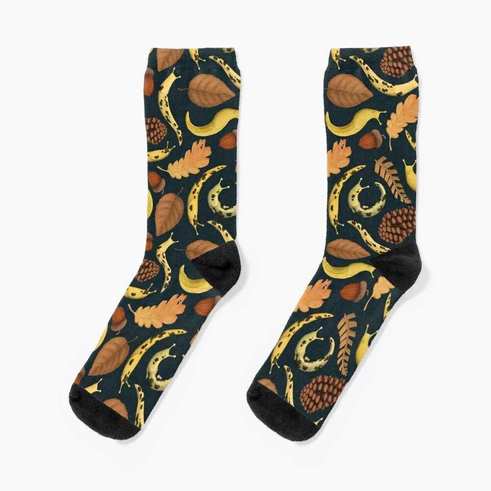 Banana Slugs Socks Heating sock Thermal man winter Socks For Men Women's velvet underground andy warhol banana nico lou socks golf socks men s socks luxury women s