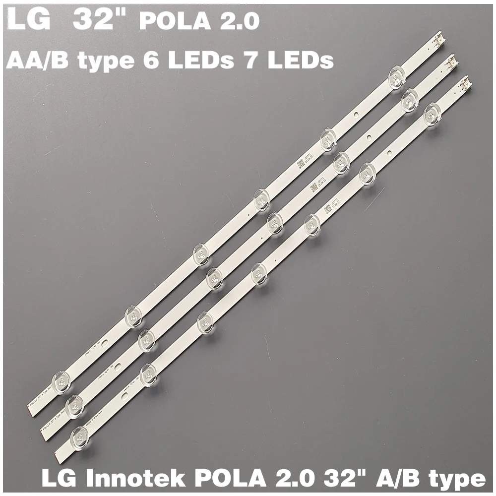 Светодиодная лента для подсветки LG TV POLA2.0 32 дюйма лампа-подсветка 32LN5100 32LN545B 32LN5180