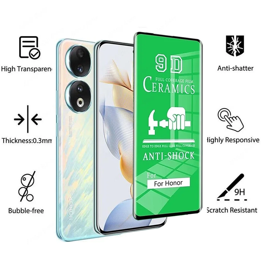5Pcs Soft Ceramic Huawei 90 70 50 60 80 x9a x8a x7a Screen Protector For Honor Magic 5 lite 4 Pro Film_voghion.com