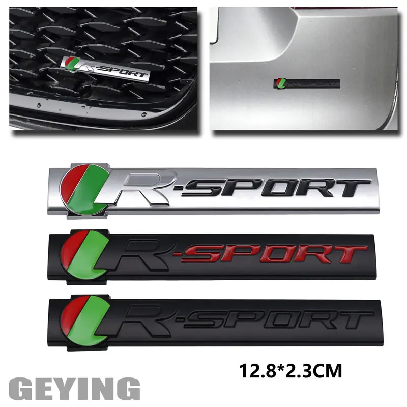 3D Metall Emblem Type R/S - Auto Abzeichen Für Grill & Kofferraum