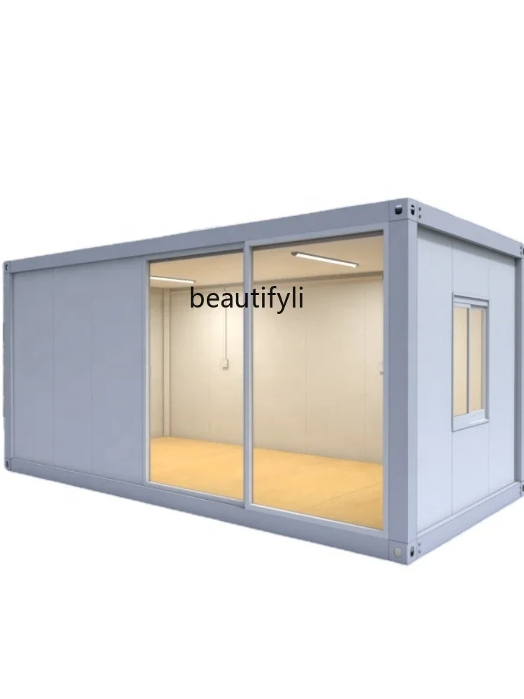 

CXH Container Mobile Room Movable Board Room Simple Living Fast Rock Wool Fireproof Color Steel Board Room