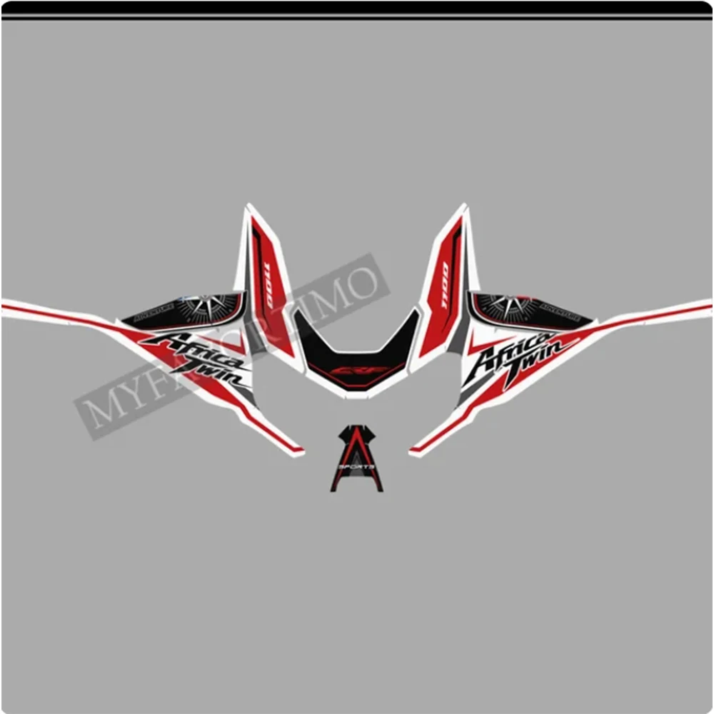 

Protector Side Tank Pad For Honda CRF1100 CRF 1100 L L1 L2 Africa Twin Adventure ADV Visor Set Stickers Decal Kit 2019 2020 2021
