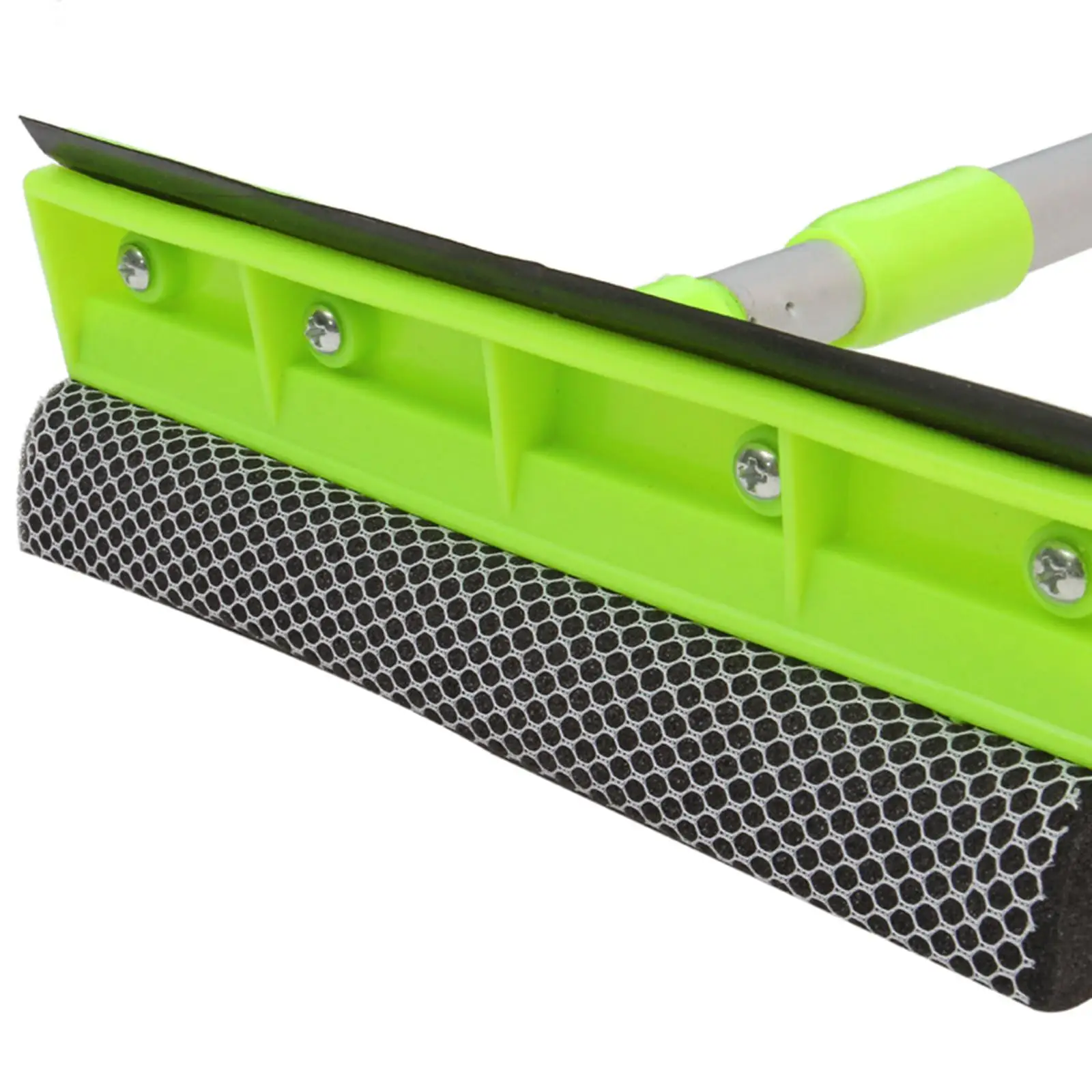 Window Cleaner 2 in 1 Squeegee Long Handle Detachable Professional for Shower Door Home Car Windshield Glass