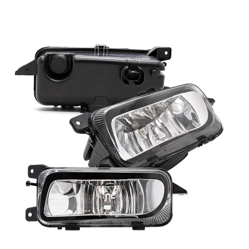 메르세데스 벤츠 악트로스 MP2 MP3 트럭용 최고의 1쌍 프론트 범퍼 LED 안개등 어셈블리 A9438200156 A9438200056 LED 주행등
